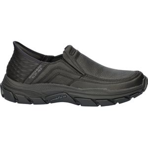 Skechers, Heren, Schoenen, Zwart, Maat: 42 EU Leer,