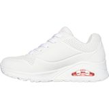 SKECHERS - Uno - Sneakers Laag - Blauw - Lichtblauw - Rosa - Wit