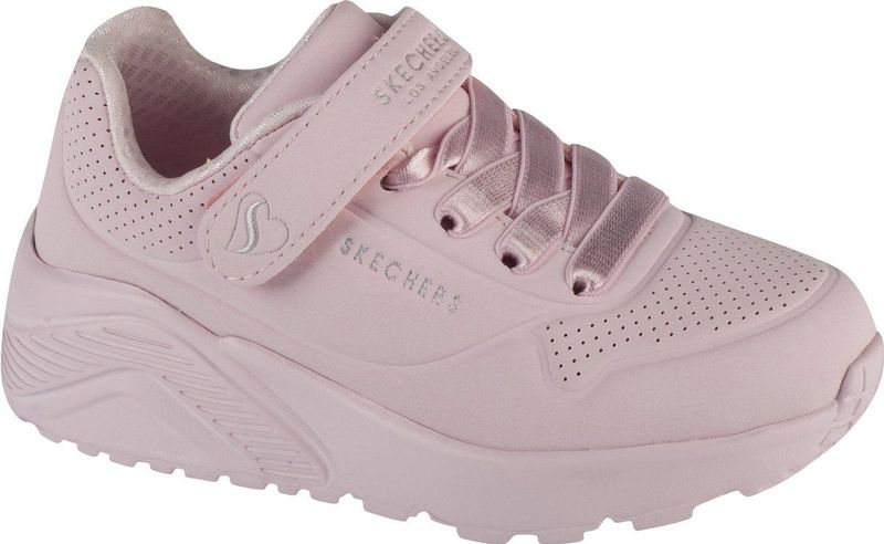 SKECHERS - UNO LITE - Skateschoenen - Roze - Materiaal: Textiel