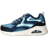 Skechers - Uno Gen1 - Casual Schoenen - Blauw - Materiaal: Textiel
