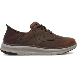 Skechers - Slip-Ins: Orell - Veterschoenen Laag - Donkerbruin