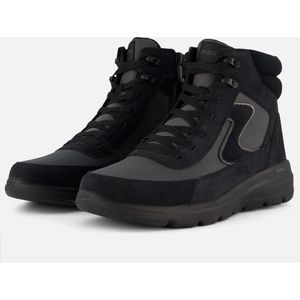 Skechers Glacial Ultra - Wanderlust Dames Laarzen - Zwart Grijs