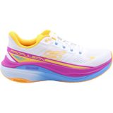 Skechers - Max Cushioning Propulsion - Hardloopschoenen - Wit/Oranje
