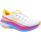 Skechers - Max Cushioning Propulsion - Hardloopschoenen - Wit/Oranje