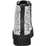 Skechers Gravlen Hi Enkellaars, Zilver/Zwart, 10 UK Kind, Zilver Zwart, 10 UK Child