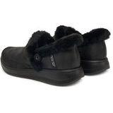 Skechers - Cozy Escape - Pantoffels - Vegan Leren Bovenkant - Imitatiebont Afwerking