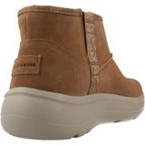 Skechers - On The Go Encore - Enkellaarsjes - Bruin - Echt Leer - Uitneembare Zool