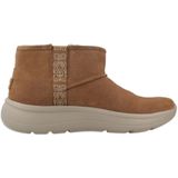 Skechers - On The Go Encore - Enkellaarsjes - Bruin - Echt Leer - Uitneembare Zool