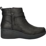 Skechers Pier-Lite dames enkellaarsje - Zwart