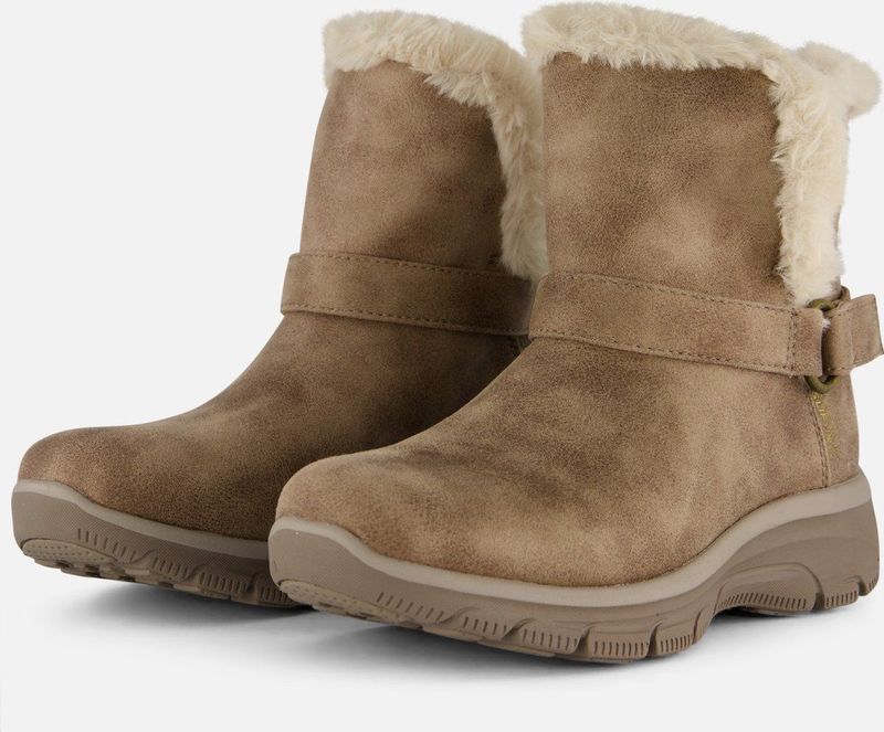 Skechers - Hands-Free Slip-Ins Easy Going - Veterboots - Zwart - Imitatieleer