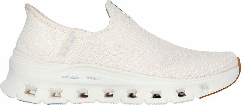 Skechers - Glide-Step Pro - Dames Instappers - Naturel - Ademend Textiel