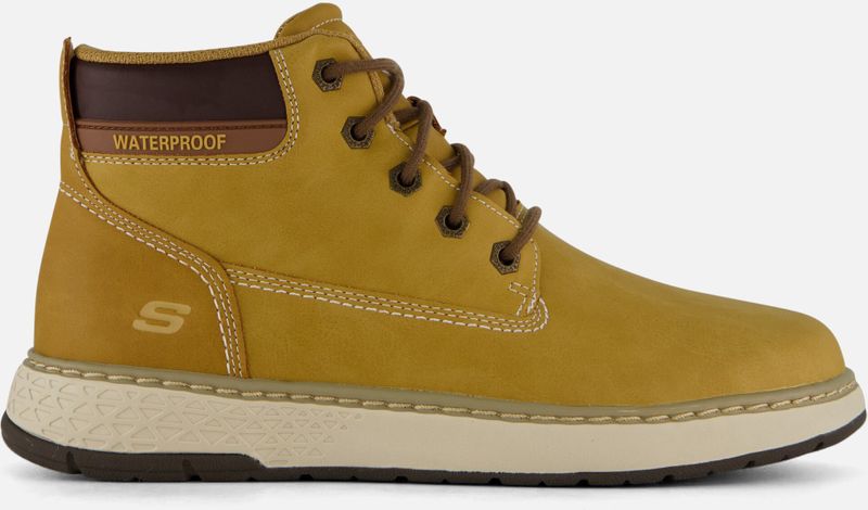 Veterschoenen - Camelkleur - Dempende Zooltechnologie - Vetersluiting