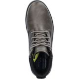 Skechers - Relaxed Fit: Garlan - Veterschoenen Hoog - Donkergrijs