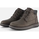 Skechers - Relaxed Fit: Garlan - Veterschoenen Hoog - Donkergrijs