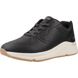 Skechers - Bobs Arch Comfort B Sweet - Dames Sneakers - Zwart - Synthetisch Bovenwerk