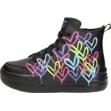 Skechers Hyperlift Enkellaars, Zwart/Multi, 10 UK Kind, Zwart Multi, 10 UK Child