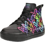 Skechers Hyperlift Enkellaars, Zwart/Multi, 10 UK Kind, Zwart Multi, 10 UK Child