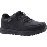 Skechers - Gander 205236-BBK - Schoenen - Zwart - Grof Leder