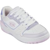 Retro Sneaker - Wit/Multicolour - Veterschoenen - Logoborduursel