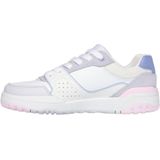 Retro Sneaker - Wit/Multicolour - Veterschoenen - Logoborduursel