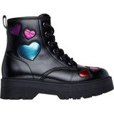 Skechers Hi Enkellaars, Zwart, 10 UK Kind, Zwart, 10 UK Child