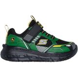 John Deere - Klittenbandschoen - Groen/Zwart - Elastiek - Laag