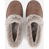 Skechers - Cozy Up - Pantoffels - Taupe - Synthetisch
