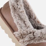 Skechers - Cozy Up - Pantoffels - Taupe - Synthetisch