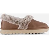 Skechers - Cozy Up - Pantoffels - Taupe - Synthetisch