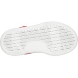 Retro Sneaker - Rood/Wit - Klittenbandsluiting - Laag