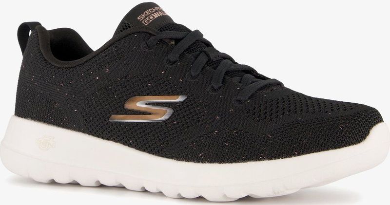 Skechers - Go Walk Joy - Sneakers - Zwart - Mesh/Textiel/Rubber