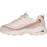 Skechers - D'Lites - Lage Sneakers - Winterse Variant - Suède en Imitatieleer