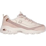 Skechers - D'Lites - Lage Sneakers - Winterse Variant - Suède en Imitatieleer