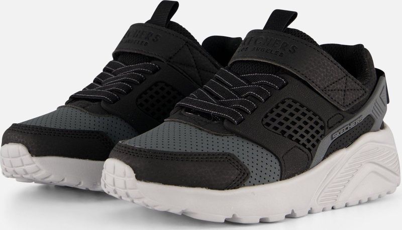 Skechers Uno Lite Klittenband Laag - zwart