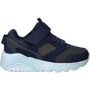 Skechers Uno Lite Gridstill Sneakers - Jongens - Blauw - Maat 27