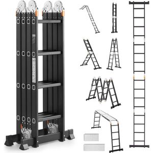 Loft Ladder Trekhaak, Zolder Pull Down Haak met Gesplitst Trekken Ontwerp, Multifunctionele Zolder Ladder Trekstok, Handige Garagedeur Trekhaak, Gereedschap voor Familie Toegang
