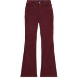 Scotch & Soda the Charm Classic Flared Jeans in Coloured Stretch Corduroy Dames Jeans