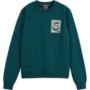 Scotch & Soda Chest Artwork Sweater Dames