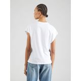 Scotch & Soda - T-shirt - Wit - 100% Katoen - Relaxed Fit, V-hals