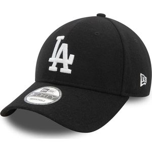 New Era - LA Dodgers Melton Wool Black 9FORTY Adjustable Cap