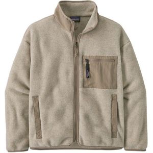 Patagonia - W's Synch Jkt Oatmeal Heather w/Seabird Grey - Fleecevest - Grijs