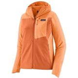Patagonia - R1 CrossStrata Hoody - Jas - Rock Melon - 90% Gerecycled Polyester