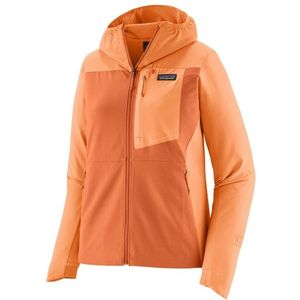 Patagonia - R1 CrossStrata Hoody - Jas - Rock Melon - 90% Gerecycled Polyester