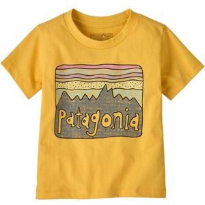Patagonia - Baby Fitz Roy Skies - T-Shirt - Nectar Yellow