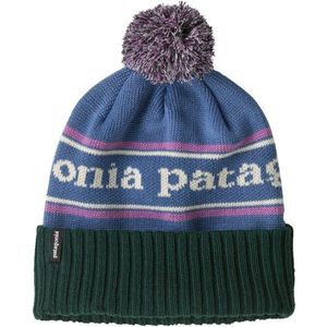 Patagonia - Powder Town Beanie - Muts - Park Stripe: Barnacle Blue