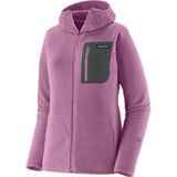Patagonia - R1 Air Full-Zip Hoody - Fleecevest - Brisk Purple - Dames