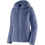 Patagonia Womens Nano Puff Hoody Synthetisch jack (Dames |blauw)