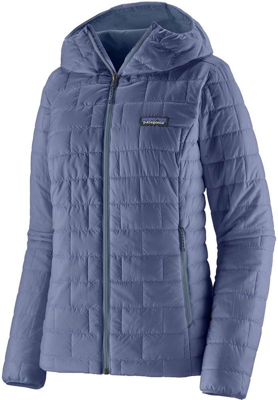 Patagonia Womens Nano Puff Hoody Synthetisch jack (Dames |blauw)