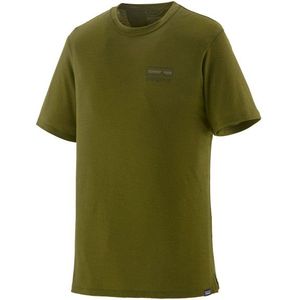 Patagonia - Cap Cool Merino Blend Graphic Shirt - T-Shirt - Fitz Roy Strata: Pond Green