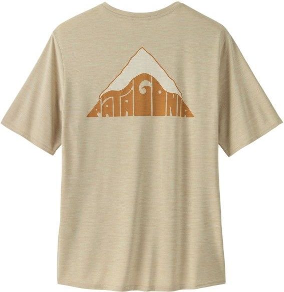Patagonia - Cap Cool Daily Graphic Shirt Lands - Sportshirt - Beige